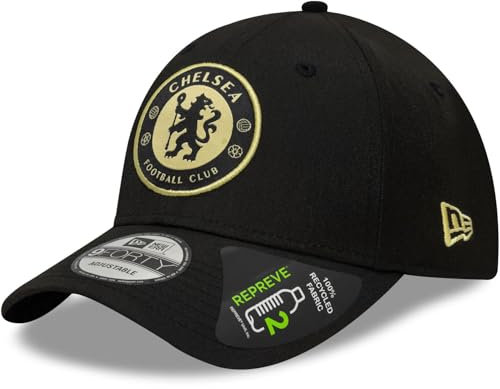 New Era 9Forty Adjustable Cap - FC Chelsea schwarz