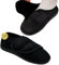 OrtoPrime Chaussures orthopédiques pour femme et homme - Chaussures larges pour femme - Largeur spéciale pieds gonflés - Pantoufles pour femme - Largeur spéciale intérieure et extérieure, Noir