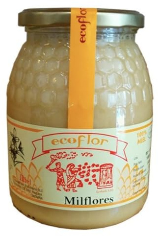 Miel de Fleur d'Oranger. Miel d'abeille Espagnol pur, 100% naturel. Saveur douce et très fine et arôme d'oranger. Miels artisanal cultivé dans région Cantabrie, en Espagne. D'abeille pur.