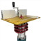 Kit élévateur de défonceuse en aluminium pour le travail du bois, support de table de défonceuse précis avec 51 mm de levage maximum, kit d'outils de bricolage pour débroussailleuse et machines de