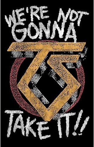 Twisted Sister We're Not Gonna Take It None Flagge Multicolor