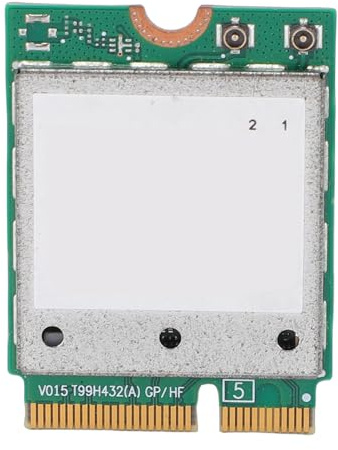 VBESTLIFE QCNCM865 WiFi 7 Card, 5.8Gbps M.2 Key E Tri Band Wireless Network Card, Laptop Network Adapter Module for Wins 11