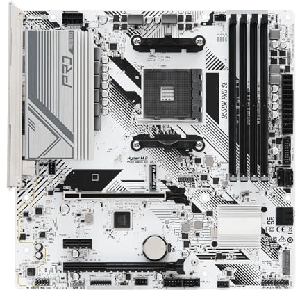 Placas Base Fit For ASROCK B550M Pro SE Placa Base AM4 AMD PRO565 128GB DDR4 M.2 Micro ATX Compatible con Ryzen 5800 3400 3700 5600 5500 CPU