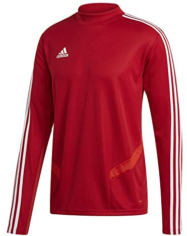 Adidas Herren Langarmoberteil TIRO19 TR TOP, Rojpot/Blanco, 2XL, D95920