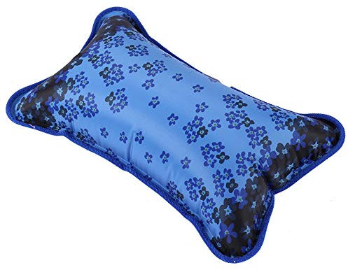 Oreiller à eau, coussin rafraîchissant d'été rempli d'eau pour dormir, coussin de siège pour enfants, étudiants, bureau, voiture, voyage (55 x 35 cm)