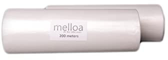 Film de recharge pour poubelle à couches MELLOA – Anti-odeurs, compatible avec Tommee Tippee Sangenic et TEC, Simplee, Twist & Click, Spross et Littycat – Durable, économique, technologie anti-odeurs