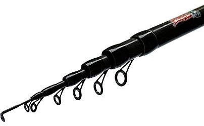 FANATIK Bologneserute Rapier Bolo Posenrute Angelrute 3.6m, 4.0m,4,5m Teleskop (4.5 m / 6-teilig)