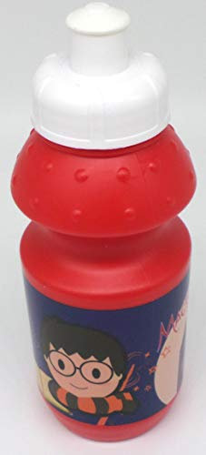 TDL Harry Potter Bidon des Sports - Licence Officielle - 350 ML - sans PVC - PE Plastique - Sports Bottle