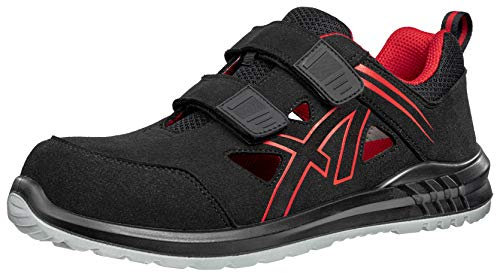 Albatros CLIFTON AIR LOW ESD SRC 648780200000044 Sandali di sicurezza S1 Taglia: 44 Nero, Rosso 1 Paio/a