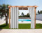 SK Studio 1 Stück Outdoor Vorhänge Aussenvorhang Garten Verdunkelung Outdoor Gardinen Blickdicht Winddicht Wasserabweisend Sichtschutz Sonnenschutz UVschutz Weiß, 254x305cm(B x H)