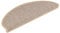 vidaXL Treppenmatten 15 STK., Stufenmatten Selbstklebend, Treppenteppich in Sisal-Optik, Treppenstufenmatte Treppenschutz, 65x21x4cm Hellbeige