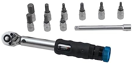Laser 8383 LTR Torque Wrench Set 1/4 D 2-20Nm