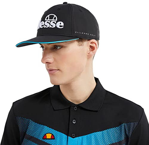 Ellesse Herren Pineta Flat Peak Cap - Schwarz - Einer Größe