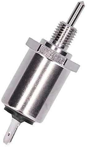 zottel Solénoïde d'arrêt de Tondeuse à Gazon, solénoïde d'arrêt de Carburant Excellent matériau en Fer résistant à la Corrosion pour M138477 15003-2801 2860 LT180 LX277 X475 X520