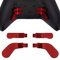 Ceozon Replacement Back Paddles 4 pcs Metal Stainless Steel Trigger Locks for Xbox One Elite Controller Series 2 Xbox One Elite Back Buttons Accessories Red