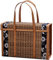 Vadillo Sac de rangement pliable en osier avec poignée pour fruits, courses, nourriture, panier en bambou