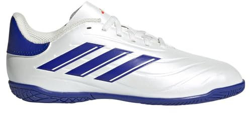 adidas Copa Pure II Club Football Boots Indoor, Botas de fútbol, Cloud White/Lucid Blue/Solar Red, 28 EU