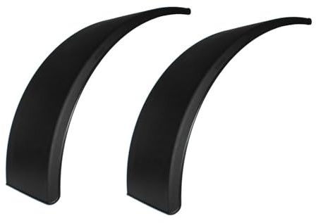 Domar Kotflügel Set für Landmaschinen und Traktoren, 20 bis 28 Zoll, 2 Stück. Kunststoff-Radkästen, 1100 x 410 mm. Ideale Schutzbleche für Schlepper und Agrarfahrzeuge.