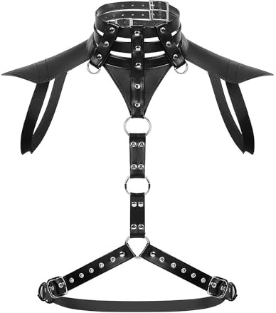 Herren Gay Body Brust Harness Leder Männer Geschirr Fetisch Brustgurt Bondage Gürtel Körpergürtel SM Einstellbar Kostüme Clubwear