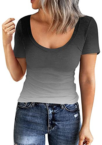 Outlet Angebote Sale Damen Plus Size Damen Blusen Strandtunika Damen Sommer Damen Oberteile Basic Stress Top Damen Sommer Damen Hemd Elegant Shirt Blau Damen Sale Angebote Bestellung