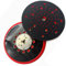 Patin de ponçage de 150 mm, support multitrou moyen, auto-agrippant multitrou, ponceuse excentrique double mode, outils de ponçage (rouge)