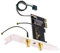cablecc Karte Wireless NGFF A/E-Key WiFi Karte zu PCI-E Express 1x Adapter für WLAN Wifi6 Wifi7 Bluetooth (PCIE zu A+E)