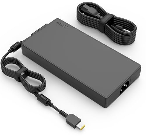 230W Power Adapter Replacement for Lenovo Legion/Thinkpad/Thinkbook/LOQ Laptops,Also Compatibile with 170W/135W