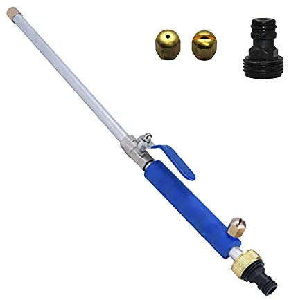 Pistolet à eau haute pression Jetsono, jet d'eau Jetsono, nettoyeur haute pression Jet Sono, raccord de tuyau haute pression, nettoyeur haute pression, baguette de nettoyeur haute pression 2 en 1