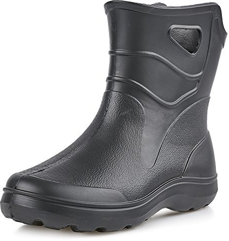 Ladeheid Stivali Uomo in Eva con Calza Estraibile KL027M (Nero, 40 EU)