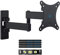 deleyCON Soporte Universal de Pared para TV 13-27 Pulgadas (33-69cm) Inclinable y Rotatorio - 15Kg - hasta VESA 100x100 Plasma LCD LED OLED TFT