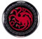 Game of Thrones Pin Targaryen, Multicolore, Unique