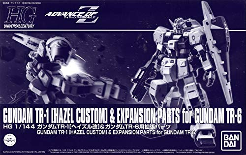 BANDAI HGUC 1/144 Gundam TR-1 [Hazle Custom] & Expansion Parts for Gundam TR-6