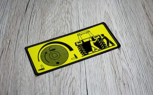 IHC Aufkleber Warnaufkleber Reifen Traktor Emblem Sticker Label