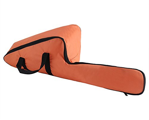 Tronçonneuse Sac de transport, Portable Orange Oxford Tronçonneuse Sac de transport Housse de protection Sacs de rangement Titulaire 35.04 x 18.90 x 5.12 