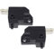 2PCS Right Brake Light Switch Motorcycle Cylinder Level Mount Scooter ATV Moped Hydraulic Brake Handle Button