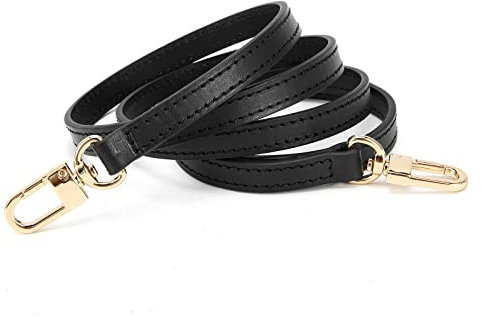 Senral Lederriemen Schulterriemen DIY Damen Leder Schulterriemen Handtaschen Manufaktur Leder für DamenTaschen Geldbörse Trageriemen Verstellbarer Dünner Tragegurt Tasche Schultergurt