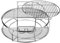 5-teiliges Ersatz-Set für Big Green Egg Large, Rack für Eierspander 5-teiliges Kit Conveggtor Basket 304 Edelstahl Grill-Stackrost mit abnehmbarem Kochsystem Expander Rack