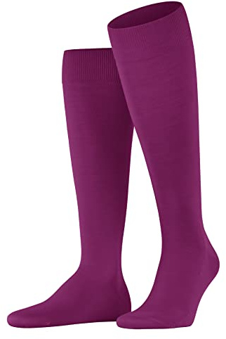 FALKE Herren ClimaWool Kniestrümpfe atmungsaktive klimaregulierende geruchshemmende Wolle Lyocell sehr langlebig verstärkt elegant fein ultra leichtes Gefühl auf der Haut 1 Paar | mit nachhaltigem Garn