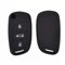 ALIANQ Silicone Voiture clé à Distance Protecteur Housse Fob Shell Auto Accessoires 3 Bouton pour Citroen C2 C3 C4 C5 DS4 pour Peugeot 107 207 307 407 308 607