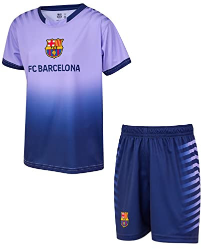 Ensemble Maillot + Short Barça - Collection Officielle FC Barcelone - Enfant - 12 Ans