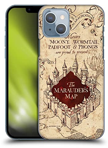Head Case Designs Officially Licensed Harry Potter The Marauder's Map Prisoner Of Azkaban II Hard Back Case Compatible With Apple iPhone 14