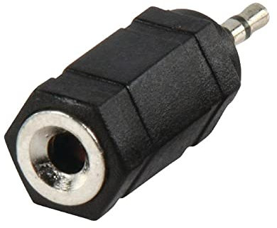 TechExpert Adattatore jack da 2,5 mm maschio a 3,5 mm femmina