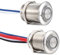 acegoo Kit Interruttore Dimmer a Tre Vie 12V Led 3 Vie Dimmer Interruttori a Pulsante Acciaio Inox per DC 12V luce LED dimmerabile, 6A Foro 19mm, per Camper Barca Camion Van Regolatore di luminosità
