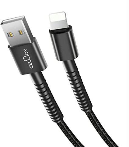 iPhone Charger Cable, 1M/2M Long Lightning Cable Nylon Braided Fast iPhone Charging Cable Compatible with iPhone 11 12 13 Pro Max X XS XR 10 8 8 7 Plus 6 6s 5s 5 SE 2020 (Black, 1M)