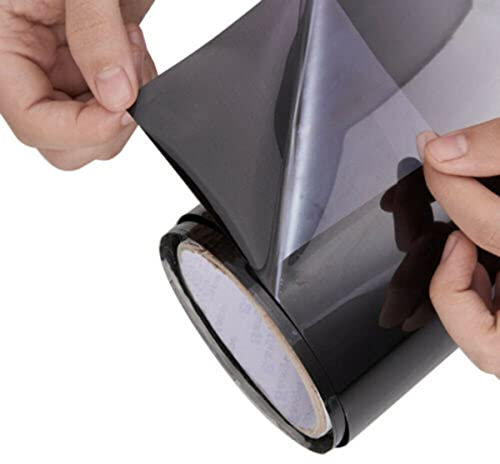 1pcs 20cmx150cm DIY Car Film Car Sun Visor Strip Tinted Film Solar Film Strip for Windshield for Car Home Appliances Table