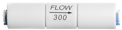PAROAD Flow 300 RO Durchflussbegrenzer für 1/4 auf 1/4 Zoll OD Schlauch, Umkehr-Osmose Zubehör, Stellen Sie das Abwasser-Wasser-Verhältnis