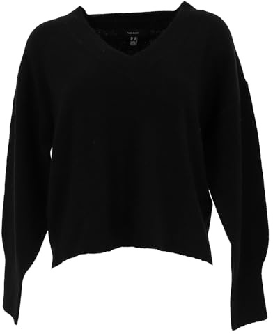 VERO Moda Damen Vmjupiter Ls V-Neck Pullover Bf Strickpullover (1er Pack)
