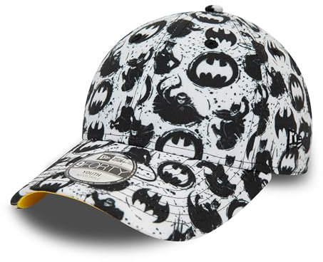 New Era Kids 9FORTY Cap Batman All Over Print (Youth: 54-56cm, 6-12 Jahre)