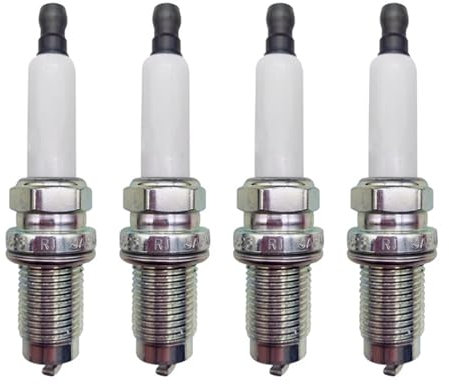 4 Stück 101905626 PZFR6R 5758 Platin-Zündkerze, kompatibel mit Audi A1 A3 VW Passat Golf Polo Seat Altra Leon Ibiza Skoda Octavia Fabia Spark Plug Compatible