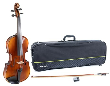 GEWA Set Viola Allegro VA1 – 31,0 cm (1/4 Viola) pronto per suonare, incl. custodia per viola, archetto Massaranduba, corde Thomastik Infeld AlphaYue